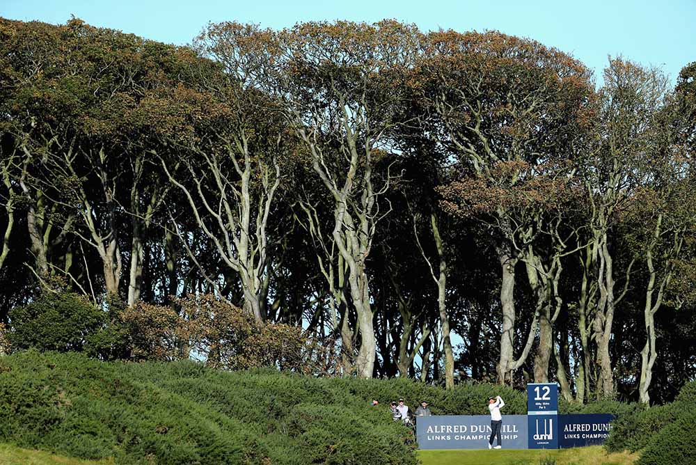 A scenic view on the 5th tee box of Kingsbarn