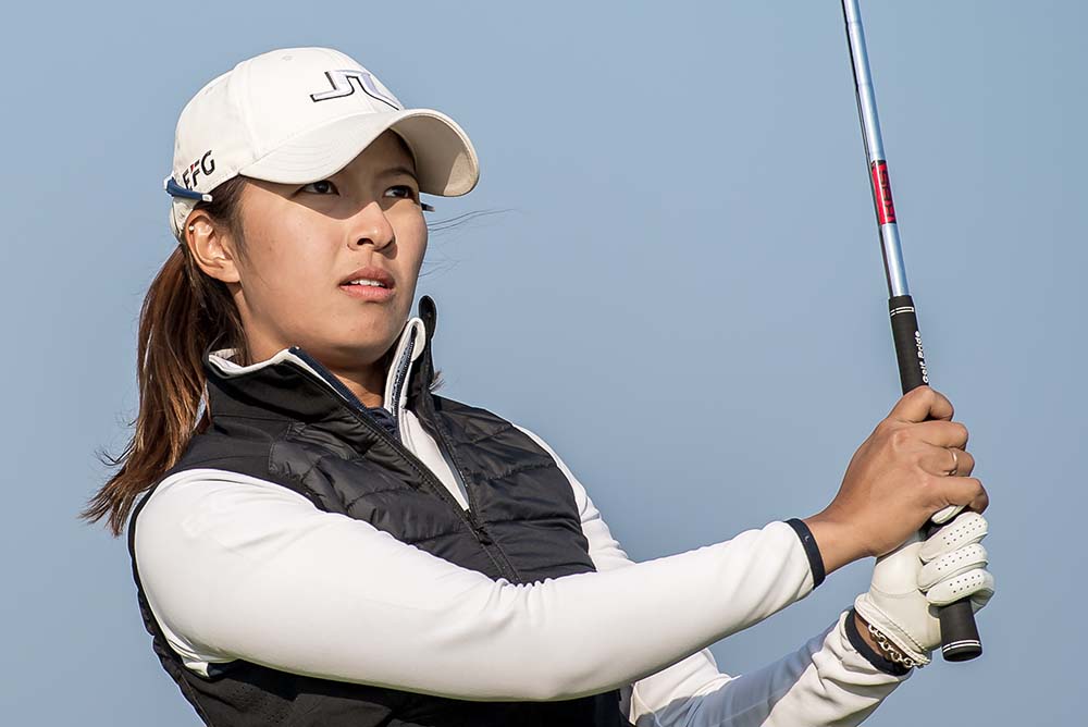 Tiffany Chan, the first Hong Kong golfer to qualify for the LPGA Tour