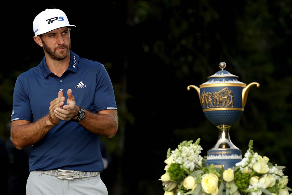 Current world No. 1 Dustin Johnson is the defending champion at the US$10 million showpiece