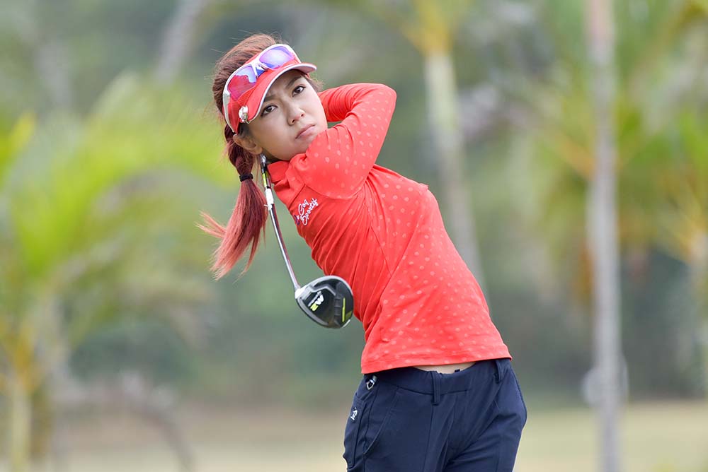 Former top amateur golfer Stephanie Ho has still got her game after a 7-year competitive layoff