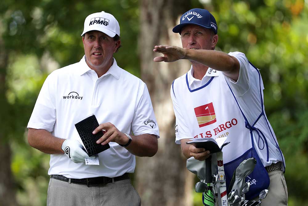 Phil Mickelson and Jim “Bones” Mackay split last summer