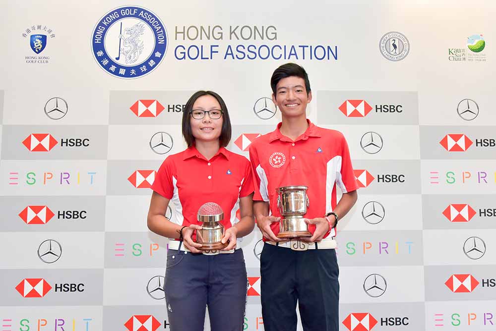 Chloe Chan and Taichi Kho, the 2018 Hong Kong Junior Close Champions