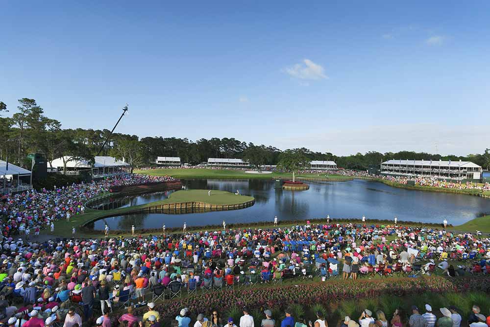 Fan experience is built into the DNA of the Pete Dye-designed TPC Sawgrass Stadium course