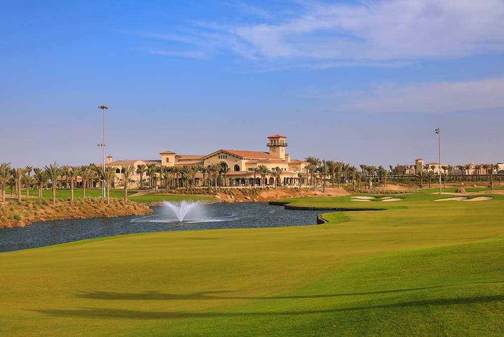 The 18th of Royal Greens Golf and Country Club, Saudi Arabia