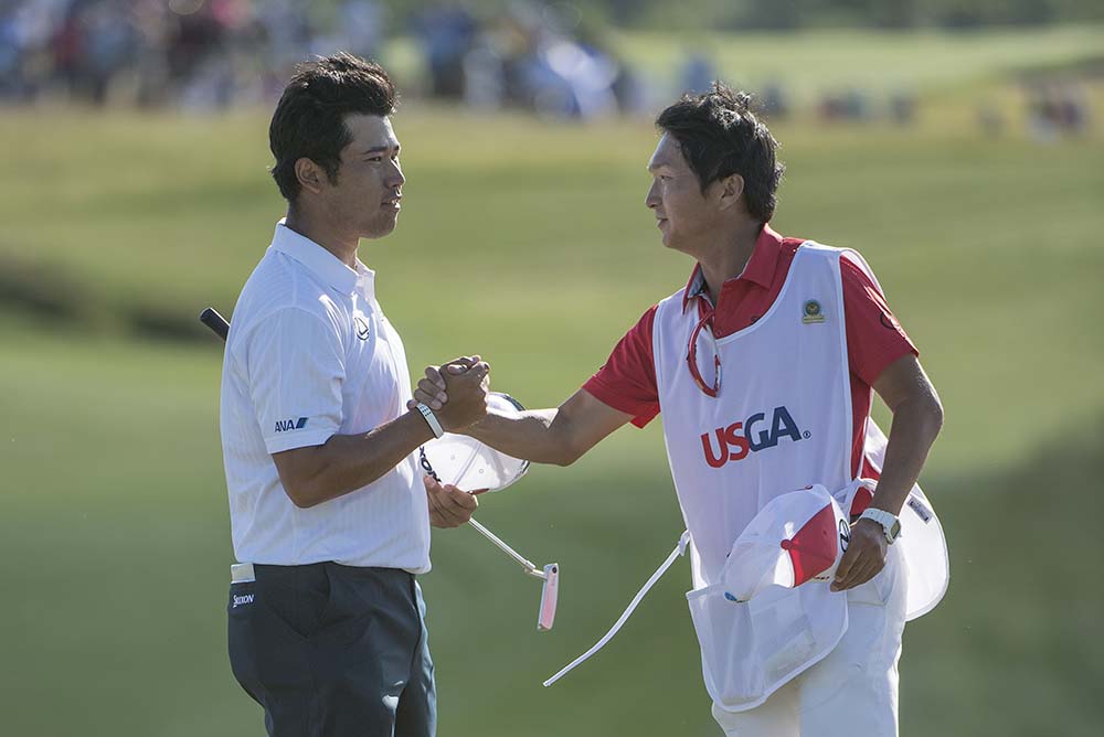 Hideki Matsuyama could go one better than his tie for second-place at Erin Hills