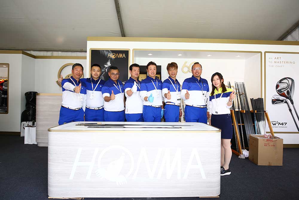The HONMA team at the Spectator Village