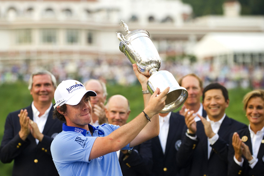Rory McIlroy broke 12 US Open scoring records at Congressional in his first major win