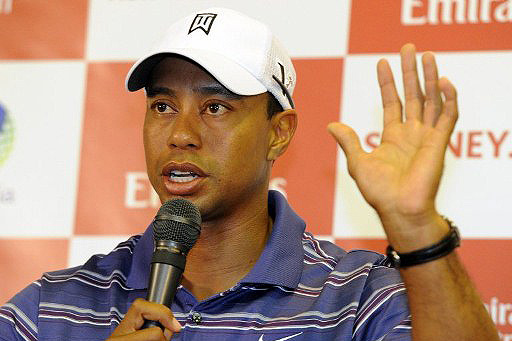 Tiger Woods shared his thoughts on his former caddy's recent outburst