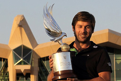 Robert Rock shows off his prize