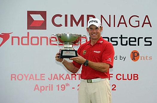 Westwood successfully defends Indonesian Masters