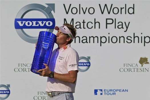 Ian Poulter defends his title this week 