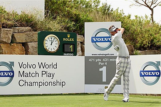 Ian Poulter loses to Alvaro Quiros