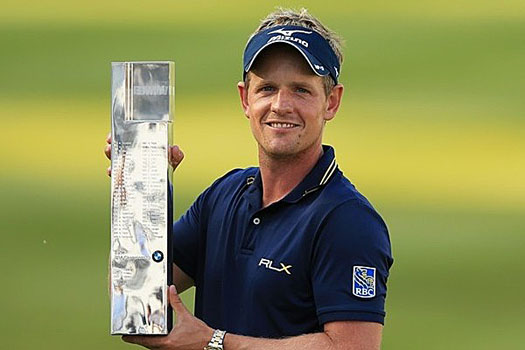 Luke Donald returns to the top of the world rankings