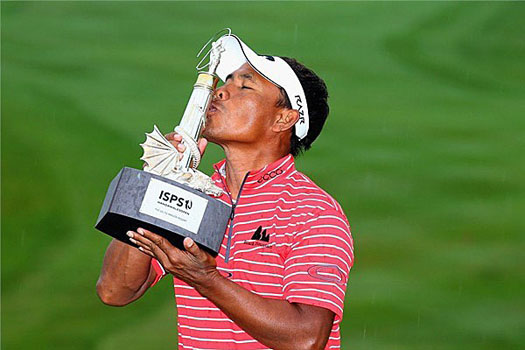 Thongchai Jaidee wins his first European Tour title