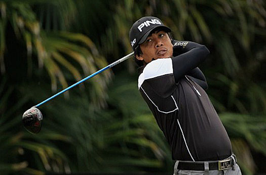 Juvic Pagunsan fires a three-over par 73 in the third round