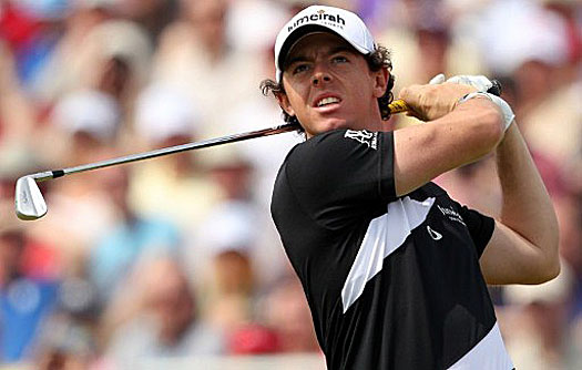 Rory McIlroy failed to make any impression