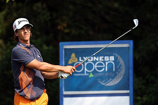 Thorbjorn Olesen hits an eight-under par