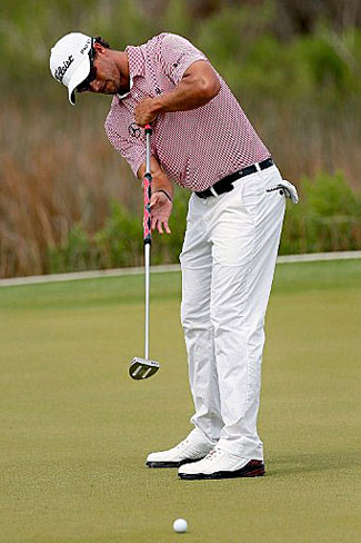 Adam Scott says he is better prepared to handle stress