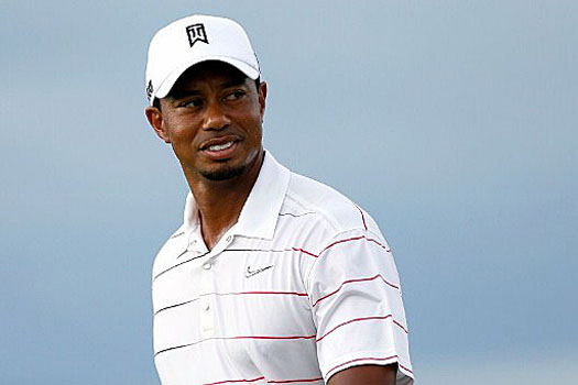 Tiger Woods is still chasing his first major title of 2012