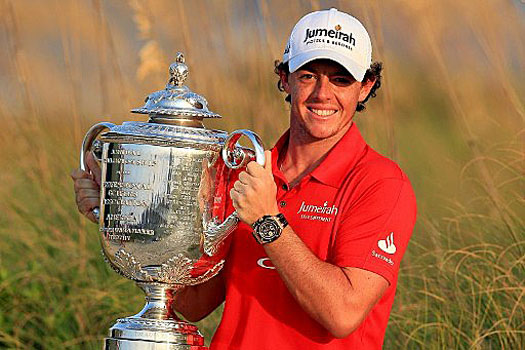 Rory McIlroy valuts into world No. 1