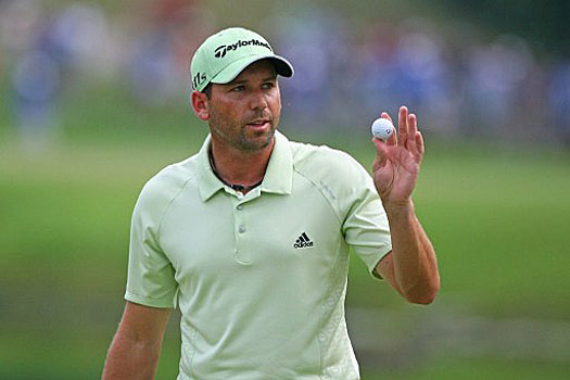 Sergio Garcia fires a four-under par 66