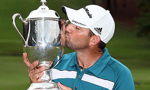 Sergio Garcia wins his first PGA TOUR victory since 2008