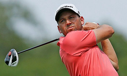 Sergio Garcia caps a three-under par 68