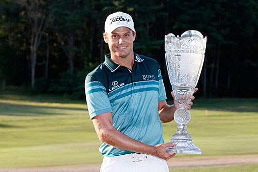 American Nick Watney triumphs in The Barclays tournament