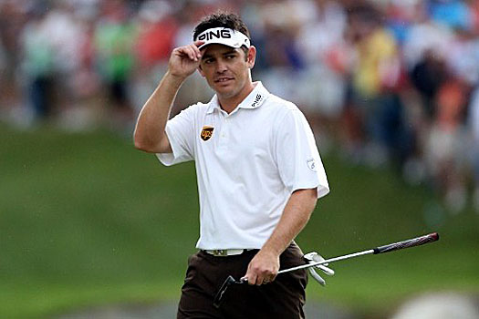 Louis Oosthuizen fires an eight-under par 63