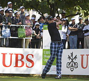 Ian Poulter at the 2011 HK Open