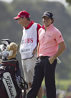 Rory McIlroy at the 2011 HK Open