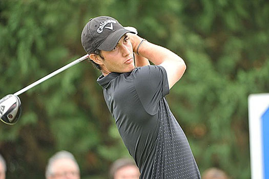 Amateur Julien Brun moves to 12-under par