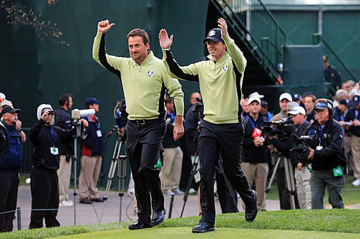 Graeme McDowell and Rory McIlroy