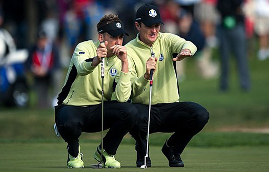 Ian Poulter and Justin Rose