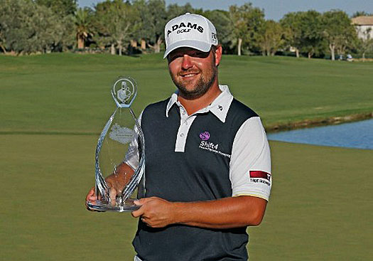 Ryan Moore sets a tournament 72-hole record with a 260 total