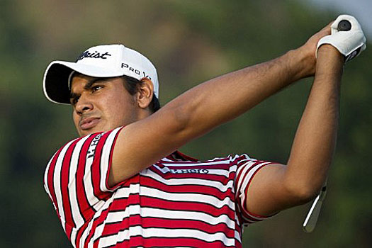 Gaganjeet Bhullar shoots an eight-under-par 63