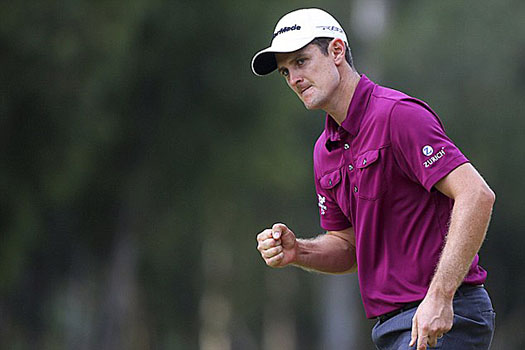 Justin Rose defeats Tiger Woods