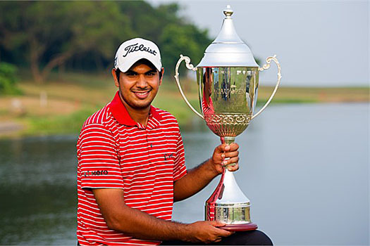 Gaganjeet Bhullar secures his second Asian Tour title