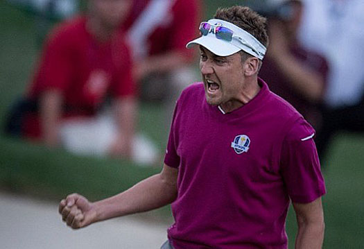 Ian Poulter won all his four games at the Ryder Cup