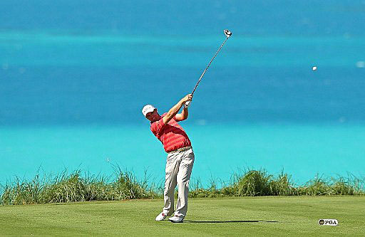 Padraig Harrington seizes a two-stroke lead