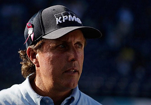 "I still feel disappointed from it," said Mickelson