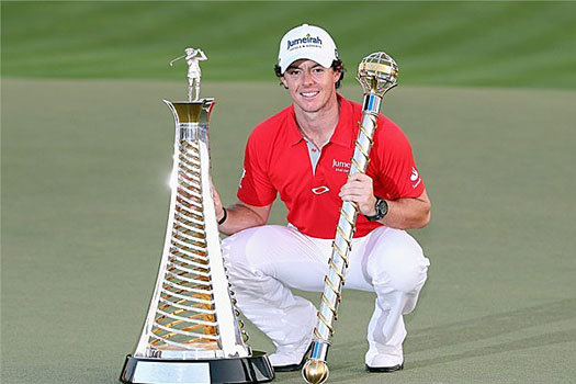 Rory McIlroy wins the DP World Tour Championship