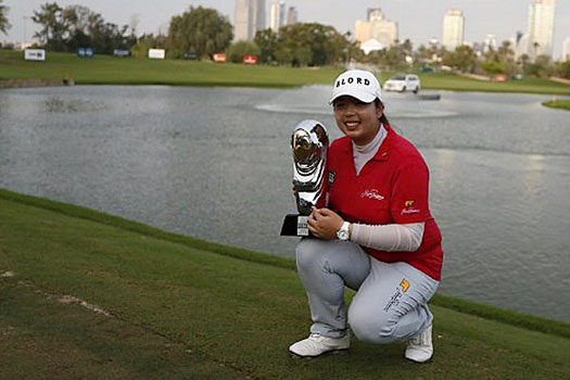 Feng Shanshan records her sixth win of the season