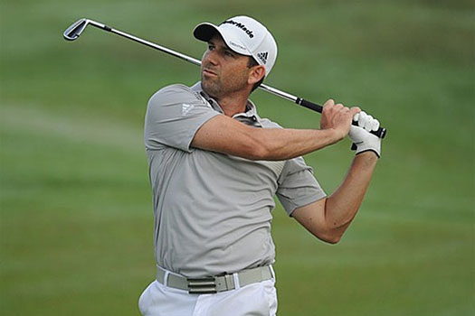 Sergio Garcia charges up the leaderboard