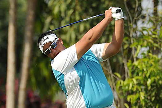 Kiradech Aphibarnrat finishes first round on eight-under-par 64