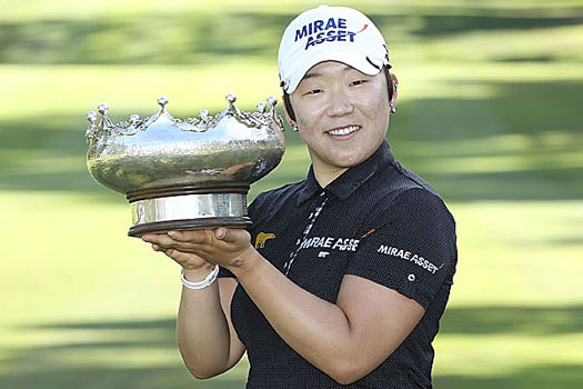 This is Shin’s third victory in seven LPGA tour starts and 11th career win