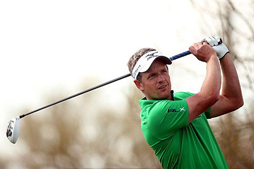 Luke Donald characterizes his game as "just very average"