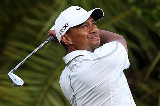 "Tomorrow is supposed to be tougher," Woods said