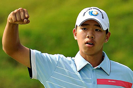 "I wish, one day, I can win all four majors in one year." Guan said