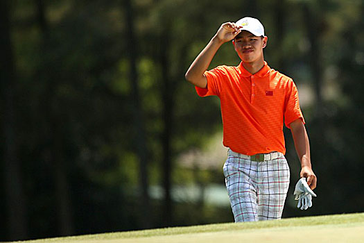 Guan will be the youngest to play Saturday and Sunday at the Masters